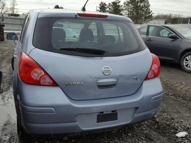 3N1BC13E19L409060 - 2009 NISSAN VERSA S BLUE photo 3