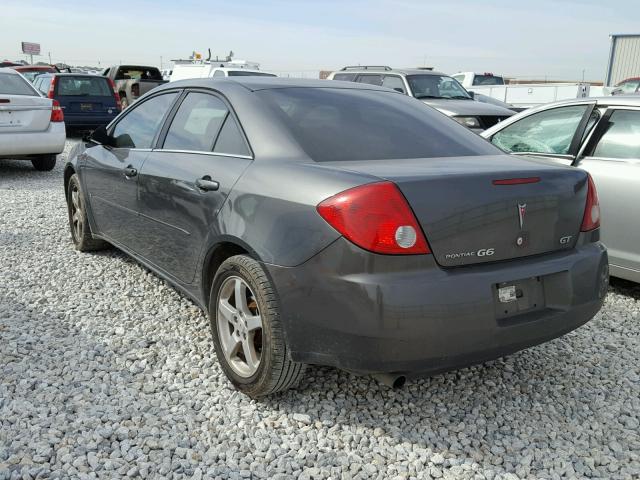 1G2ZH558164209524 - 2006 PONTIAC G6 GT CHARCOAL photo 3