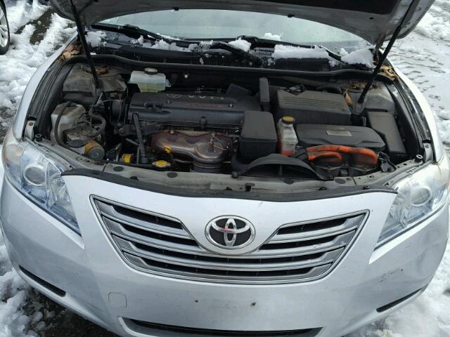 JTNBB46K173022161 - 2007 TOYOTA CAMRY NEW SILVER photo 7