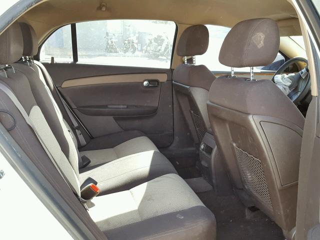 1G1ZH57B98F255235 - 2008 CHEVROLET MALIBU 1LT 白色 照片 6