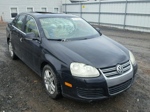 3VWST71K96M012885 - 2006 VOLKSWAGEN JETTA TDI BLACK photo 1