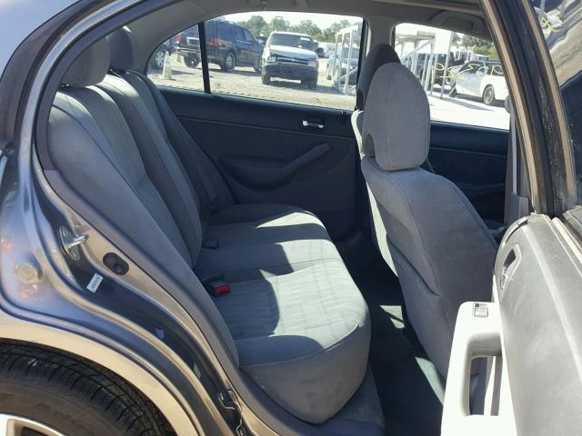 2HGES26785H574284 - 2005 HONDA CIVIC EX ნაცრისფერი ფოტო 6