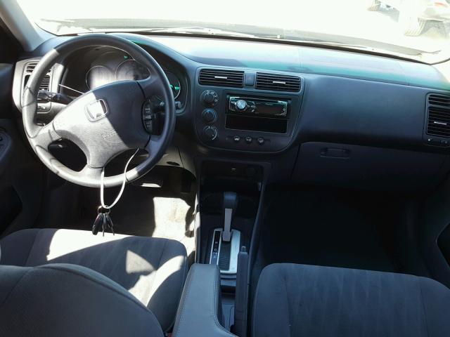 2HGES26785H574284 - 2005 HONDA CIVIC EX ნაცრისფერი ფოტო 9