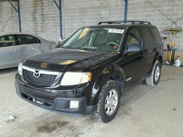 4F2CZ02Z58KM15118 - 2008 MAZDA TRIBUTE I BLACK photo 2