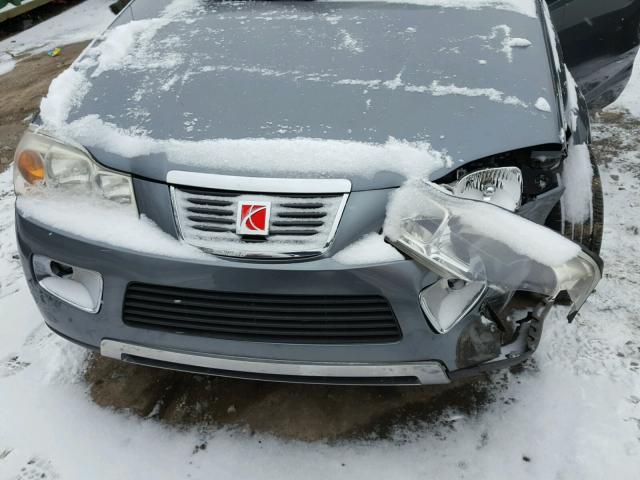 5GZCZ534X7S849886 - 2007 SATURN VUE BLUE photo 7