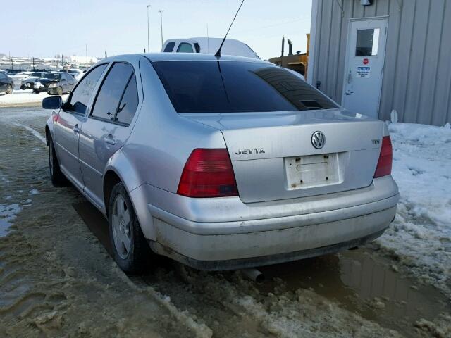 3VWSF29M4YM109110 - 2000 VOLKSWAGEN JETTA GLS SILVER photo 3