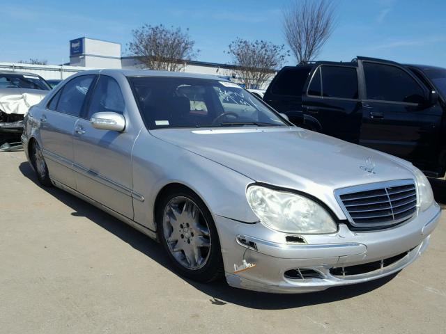 WDBNG84J23A338127 - 2003 MERCEDES-BENZ S 500 4MAT SILVER photo 1