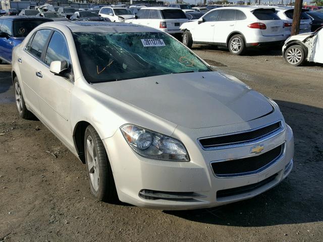 1G1ZC5EU7CF127751 - 2012 CHEVROLET MALIBU 1LT BEIGE photo 1