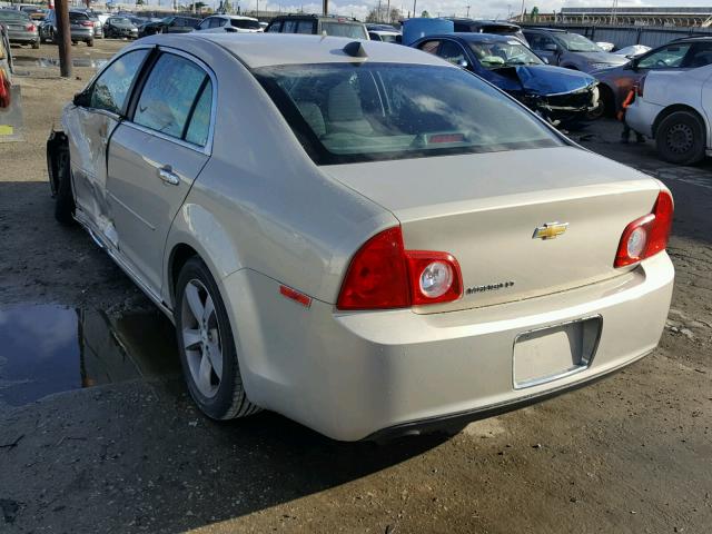 1G1ZC5EU7CF127751 - 2012 CHEVROLET MALIBU 1LT 米色 照片 3