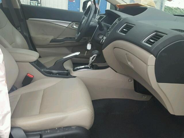 19XFB2F95DE084853 - 2013 HONDA CIVIC EXL Tünd qırmızı foto 5