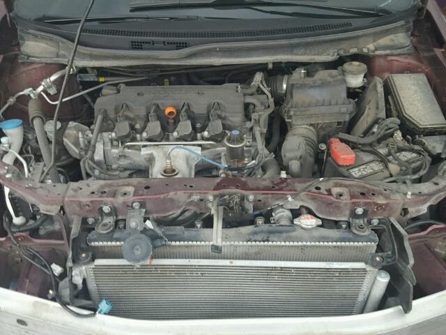 19XFB2F95DE084853 - 2013 HONDA CIVIC EXL Tünd qırmızı foto 7
