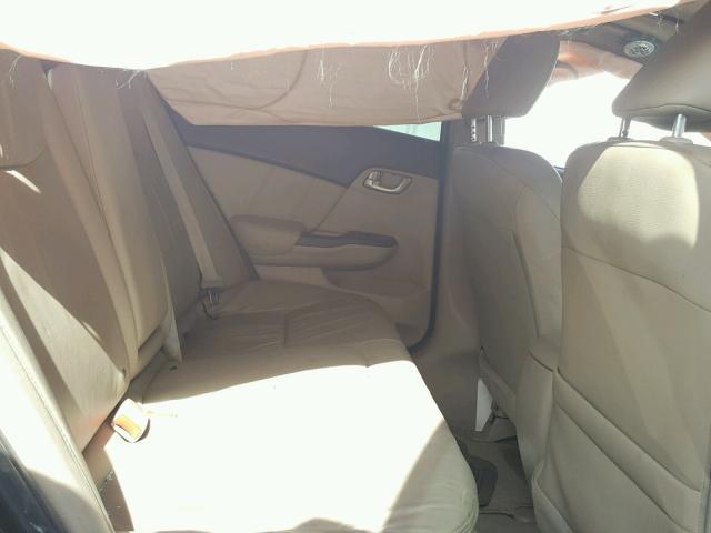 19XFB2F96CE329772 - 2012 HONDA CIVIC EXL BROWN photo 6