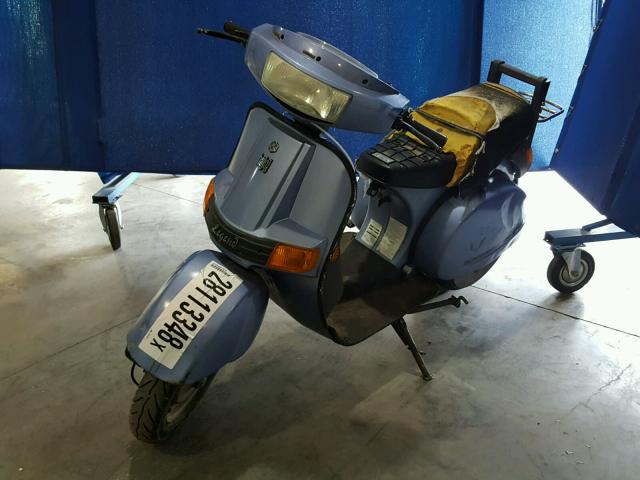 MD22809D82AF73715 - 2002 SCOO SCOOTER BLUE photo 2