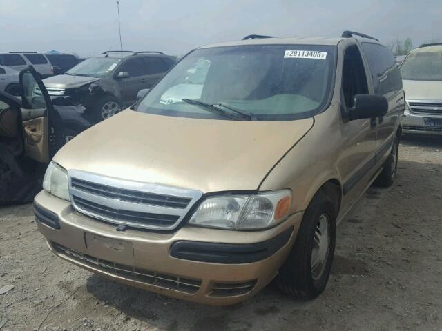 1GNDV23E45D123605 - 2005 CHEVROLET VENTURE LS GOLD photo 2