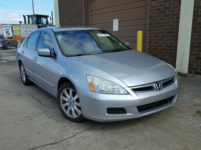 1HGCM66537A028551 - 2007 HONDA ACCORD EX SILVER photo 1