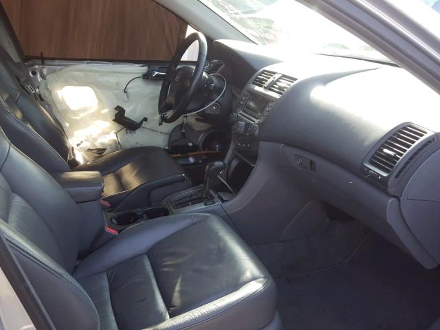 1HGCM66537A028551 - 2007 HONDA ACCORD EX SILVER photo 5