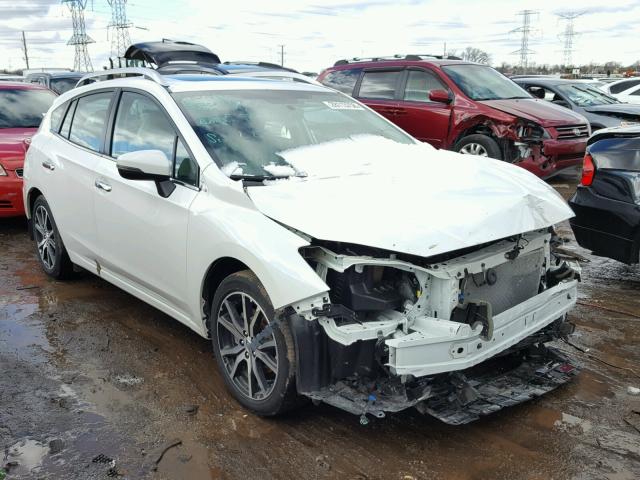 4S3GTAT63H3715148 - 2017 SUBARU IMPREZA LI WHITE photo 1