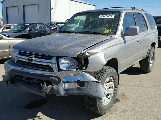 JT3HN86R310333761 - 2001 TOYOTA 4RUNNER SR SILVER photo 2