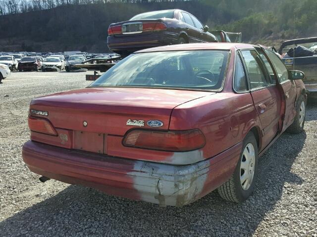 1FALP52U6SA108308 - 1995 FORD TAURUS GL MAROON photo 4