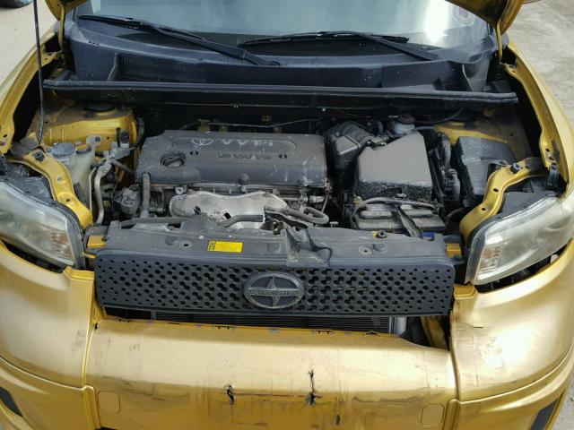 JTLKE50E181057403 - 2008 TOYOTA SCION XB 金色 照片 7
