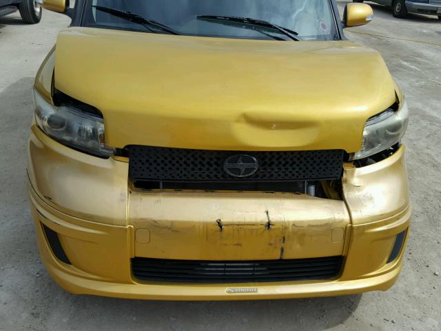 JTLKE50E181057403 - 2008 TOYOTA SCION XB 金色 照片 9