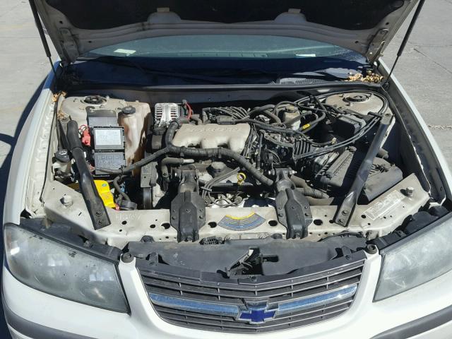 2G1WF52E949276017 - 2004 CHEVROLET IMPALA SILVER photo 7