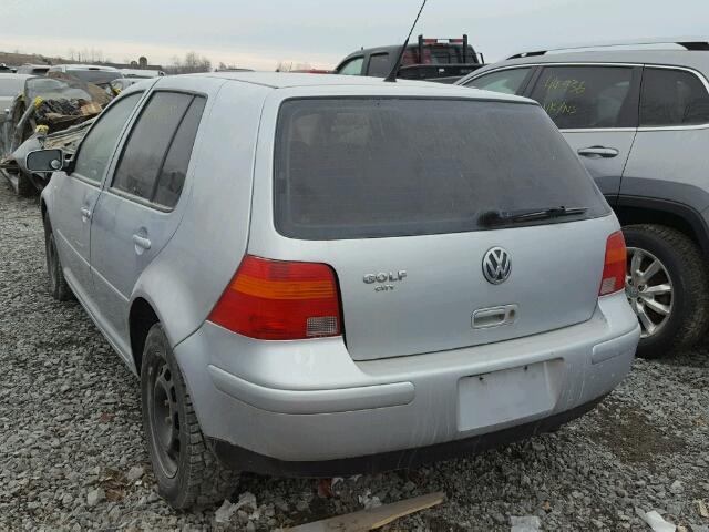 9BWEL21J974010888 - 2007 VOLKSWAGEN CITY GOLF SILVER photo 3