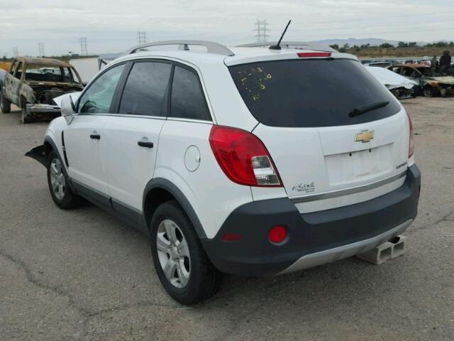 3GNAL2EK4FS512208 - 2015 CHEVROLET CAPTIVA LS WHITE photo 3