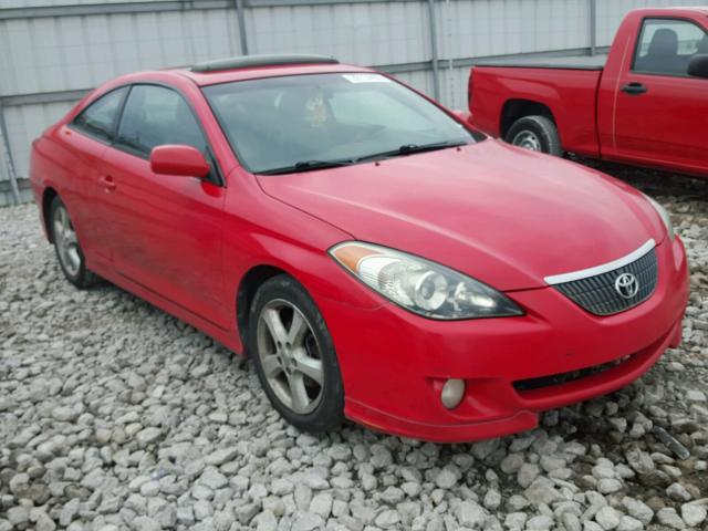 4T1CA38P24U016370 - 2004 TOYOTA CAMRY SOLA RED photo 1