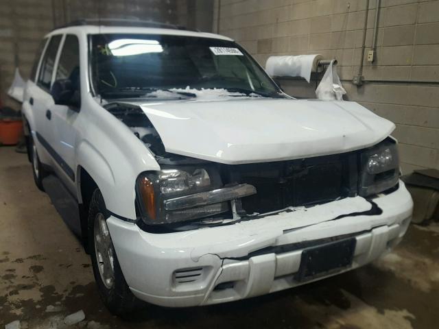 1GNDT13S032266436 - 2003 CHEVROLET TRAILBLAZE WHITE photo 1