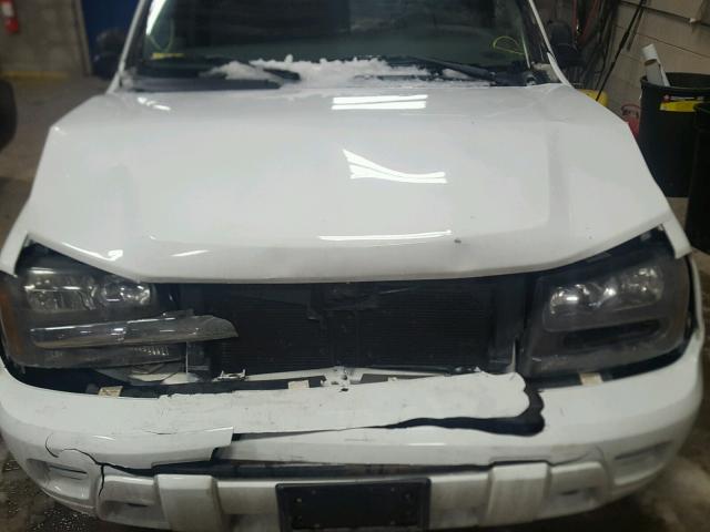 1GNDT13S032266436 - 2003 CHEVROLET TRAILBLAZE WHITE photo 7