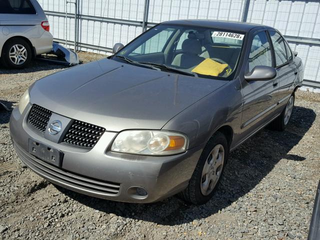 3N1CB51D45L461334 - 2005 NISSAN SENTRA 1.8 TAN photo 2