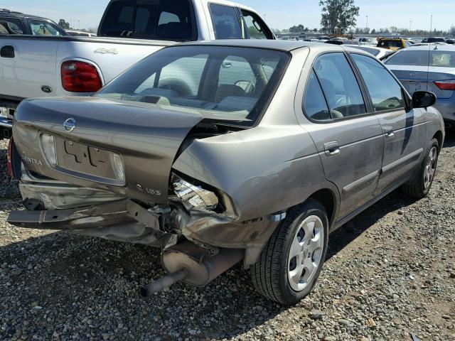 3N1CB51D45L461334 - 2005 NISSAN SENTRA 1.8 TAN photo 4