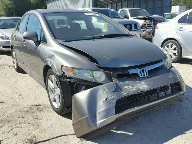 1HGFA168X6L027662 - 2006 HONDA CIVIC EX BROWN photo 1