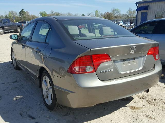 1HGFA168X6L027662 - 2006 HONDA CIVIC EX ყავისფერი ფოტო 3