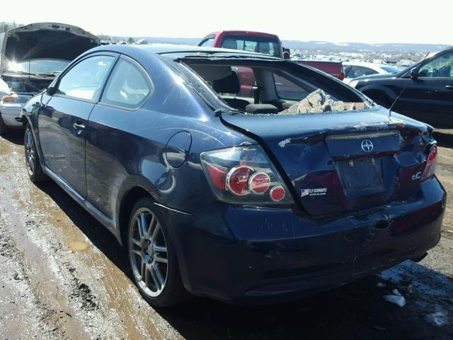 JTKDE177270187899 - 2007 TOYOTA SCION TC 蓝色 照片 3