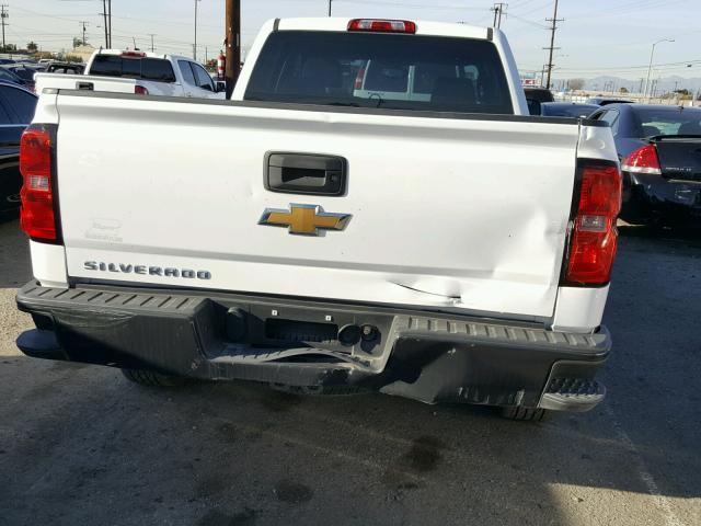 1GCRCPEHXFZ248699 - 2015 CHEVROLET SILVERADO WHITE photo 9