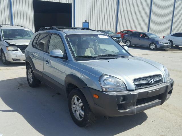 KM8JN12D56U431913 - 2006 HYUNDAI TUCSON GLS TEAL photo 1