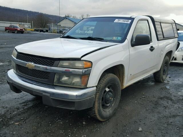 1GCCS148X68256962 - 2006 CHEVROLET COLORADO WHITE photo 2