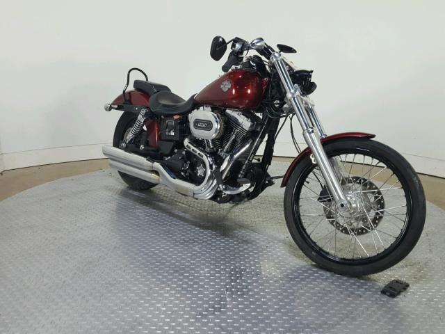 1HD1GPM14GC303205 - 2016 HARLEY-DAVIDSON FXDWG DYNA RED photo 2