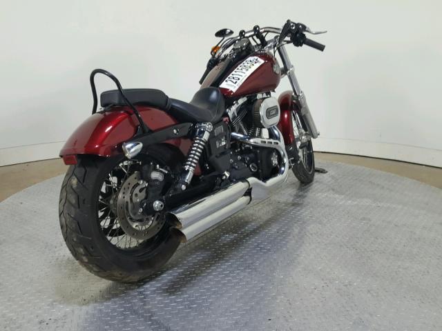 1HD1GPM14GC303205 - 2016 HARLEY-DAVIDSON FXDWG DYNA RED photo 8