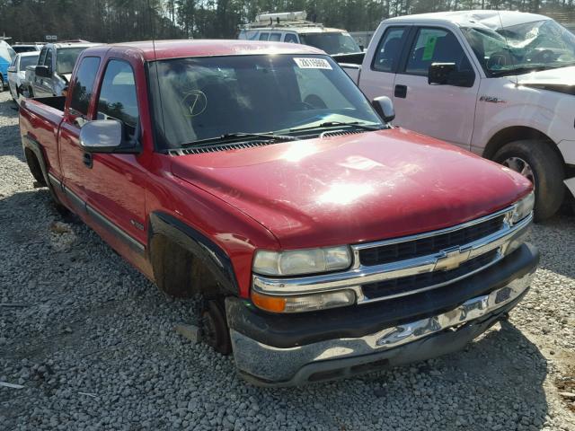 2GCEK19T2Y1145026 - 2000 CHEVROLET SILVERADO RED photo 1