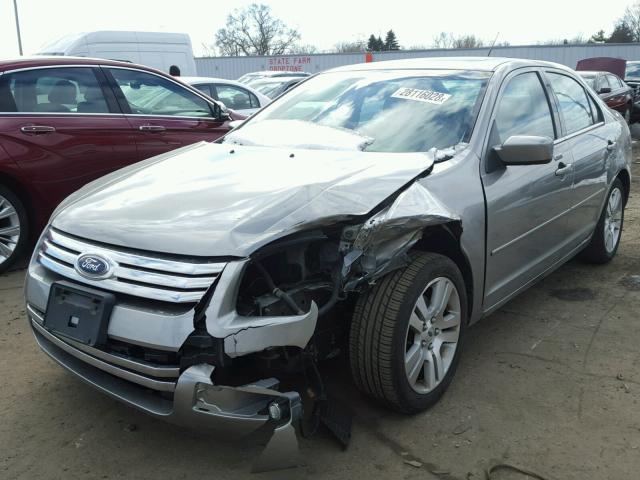 3FAHP08118R253650 - 2008 FORD FUSION SEL GRAY photo 2