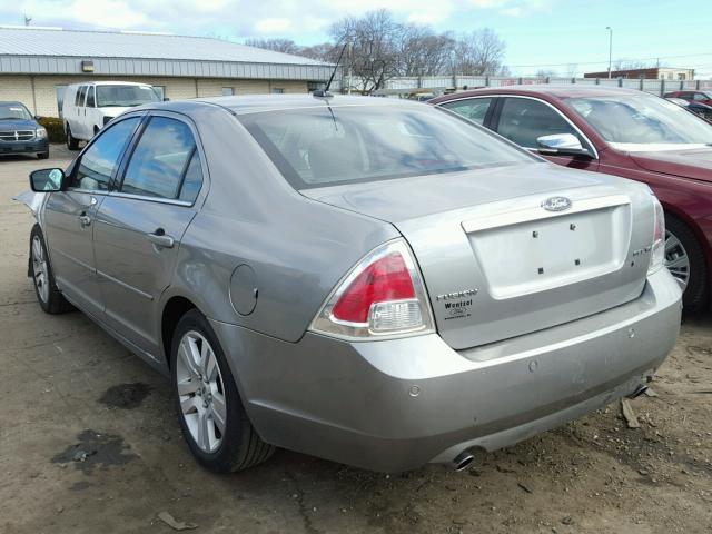 3FAHP08118R253650 - 2008 FORD FUSION SEL GRAY photo 3