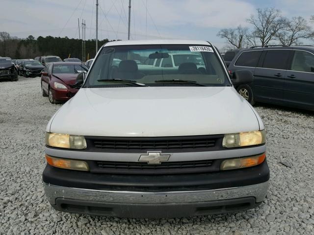 1GCEC14W1XZ194884 - 1999 CHEVROLET SILVERADO WHITE photo 10