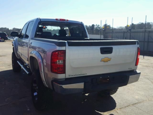 3GCPKTE72DG230236 - 2013 CHEVROLET SILVERADO SILVER photo 3