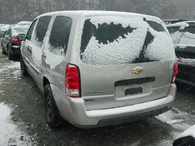 1GBDV13W28D206521 - 2008 CHEVROLET UPLANDER I 银色 照片 3