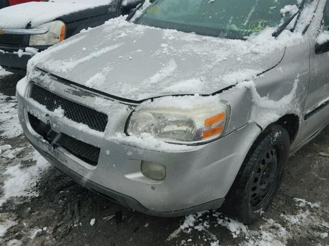 1GBDV13W28D206521 - 2008 CHEVROLET UPLANDER I 银色 照片 9