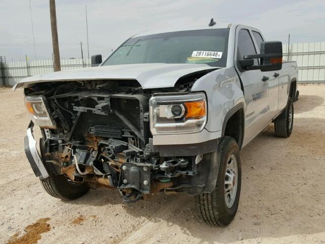 1GT21REGXHZ390709 - 2017 GMC SIERRA C25 SILVER photo 2