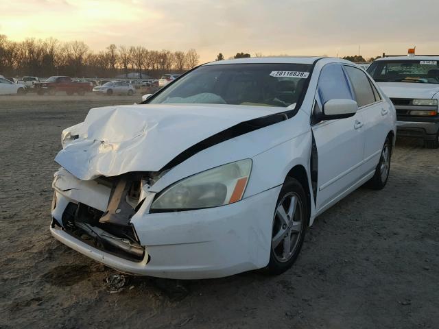 1HGCM56603A102845 - 2003 HONDA ACCORD EX WHITE photo 2